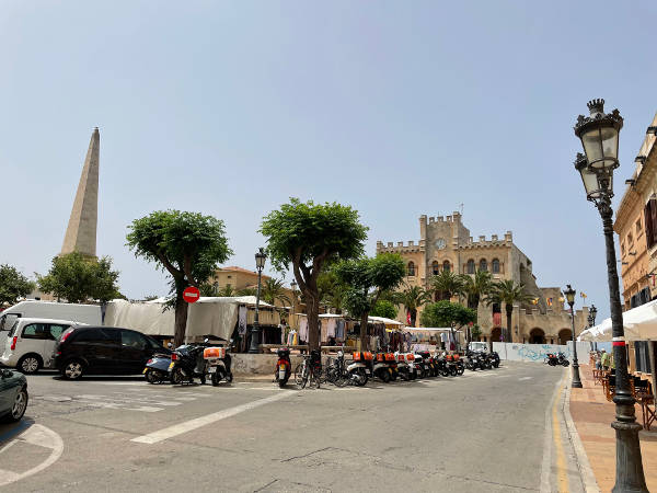 Ciutadella Marktplatz