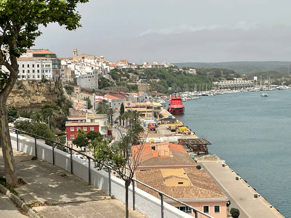 Mahon - Blick auf den Hafen