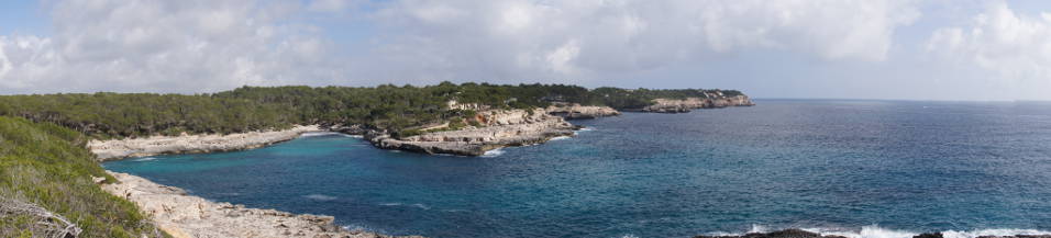 Küstenpanorama Panoramaaufnahme Küste