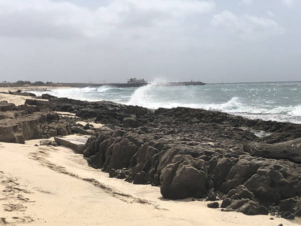 Felsiger Strandabschnitt Felsiger Strandabschnitt