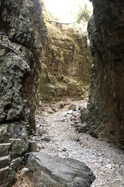 In der Imbros-Schlucht