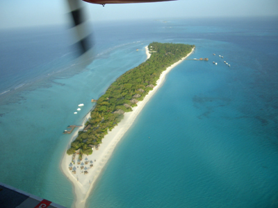 Luftaufnahme des Palm Beach Ressort