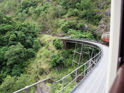 Zugfahrt nach Kurranda