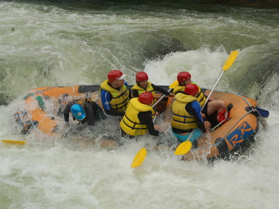 Tully River Rafting - Mitten im Geschehen