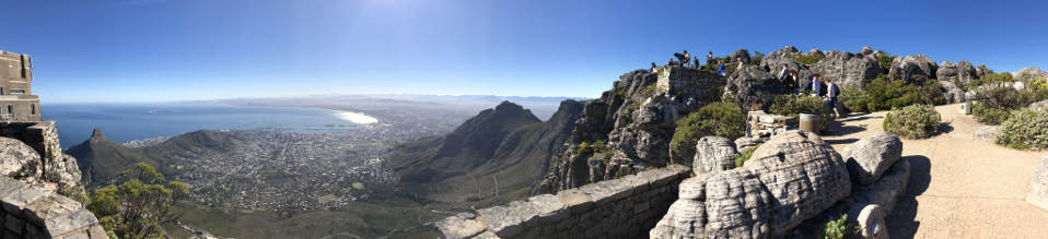 Panoramoblick vom Tafelberg Panoramoblick vom Tafelberg
