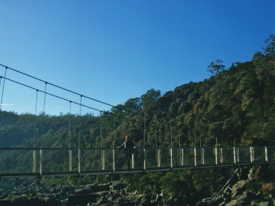 Launceston - Hängebrücke