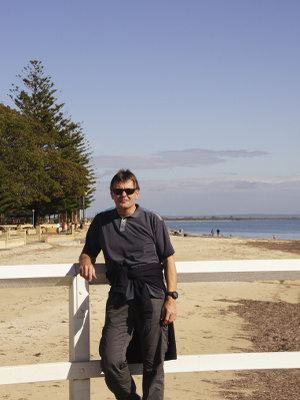 Frank Neumann am Busselton Jetty